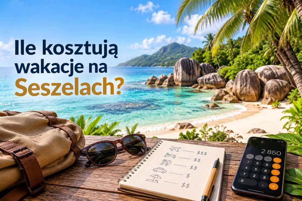 Ile kosztują wakacje na Seszelach? Realny budżet