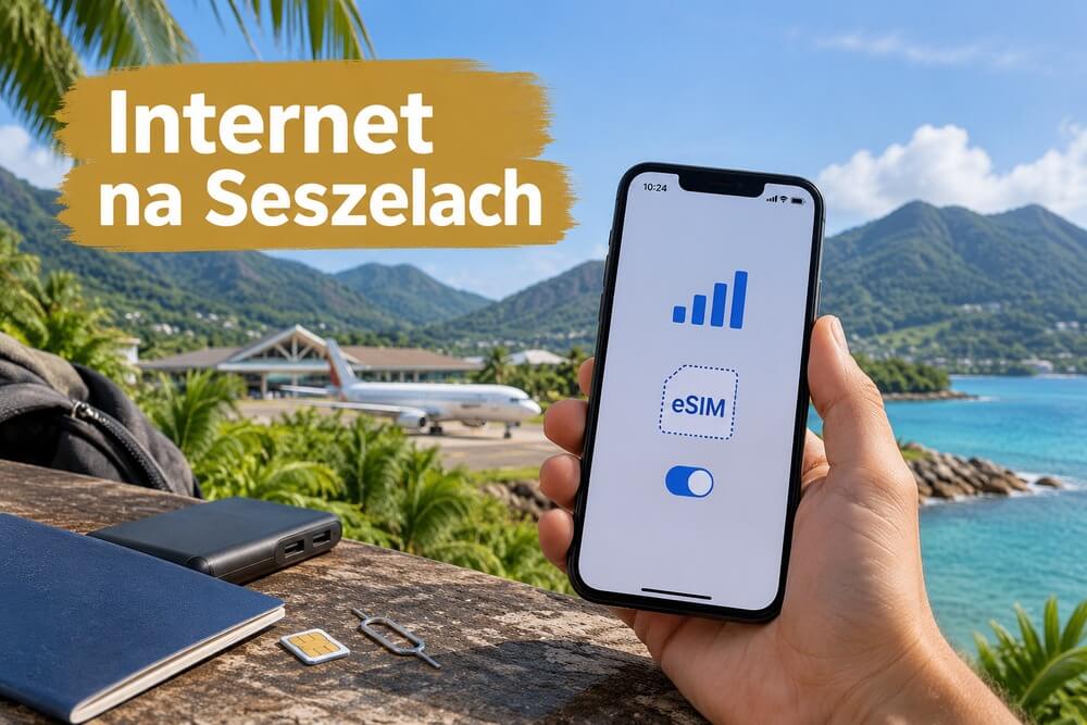 Internet na Seszelach – SIM, eSIM i Wi-Fi