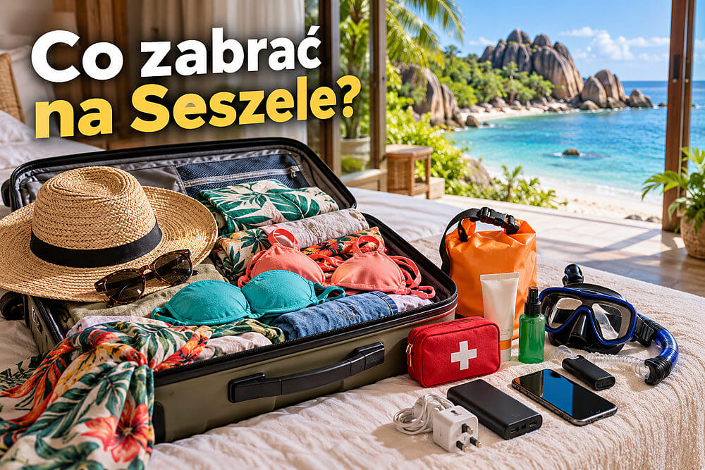 Co zabrać na Seszele? Lista rzeczy na wakacje